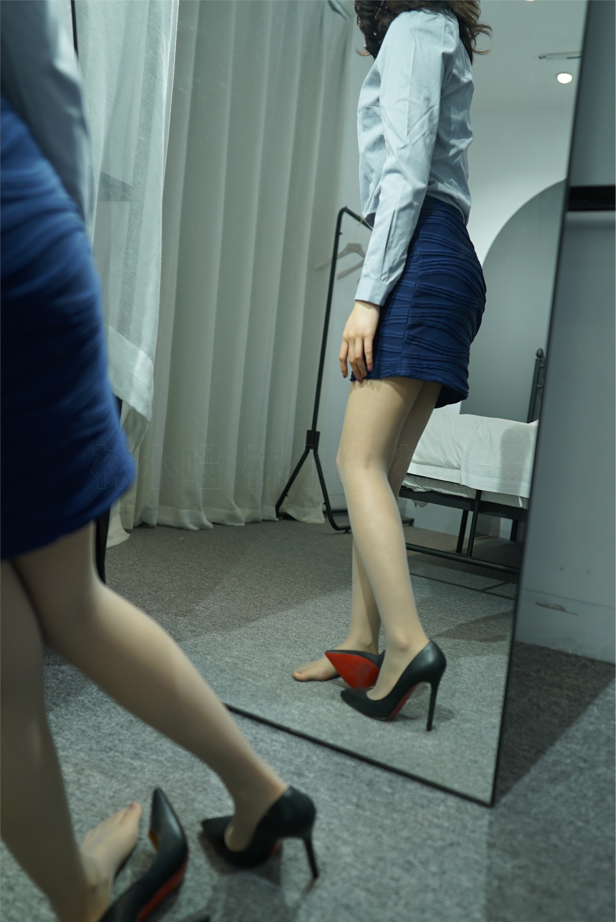 KittyWawa袜小喵  KT145《镜中我》